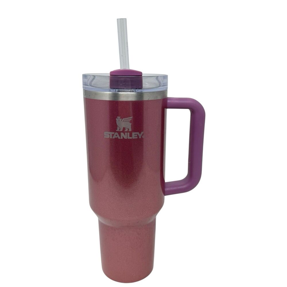 Stanley 40oz Quencher Exclusive Color Mauve Shimmer Tumbler Target EUC
